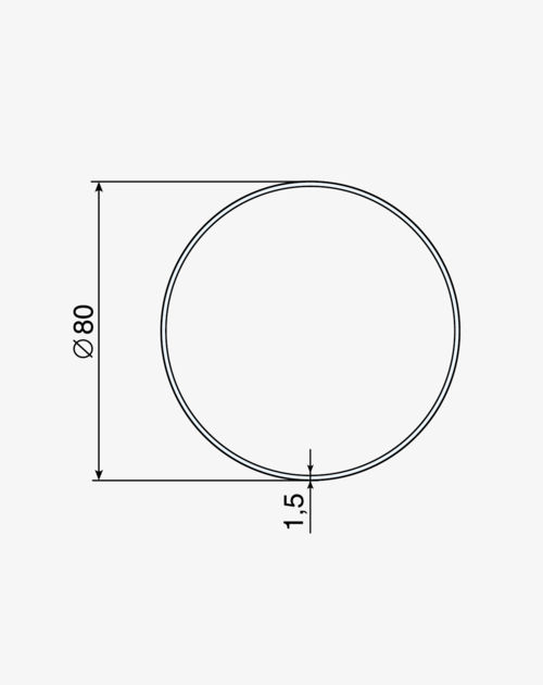Поликарбонатная труба 