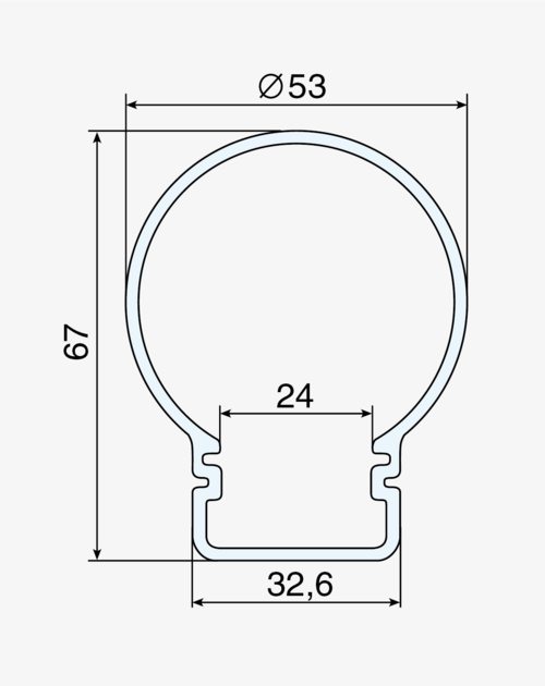 Рассеиватель для светильника 