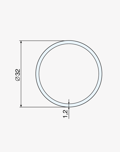 Поликарбонатная труба 